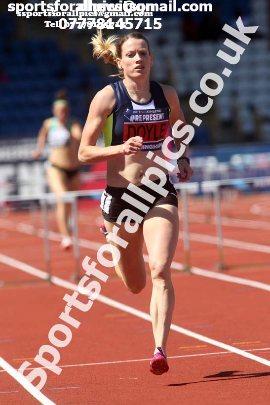 Womens 400 metres hurdles, World Championship Team Trials, Alexander Stadium, Birmingham